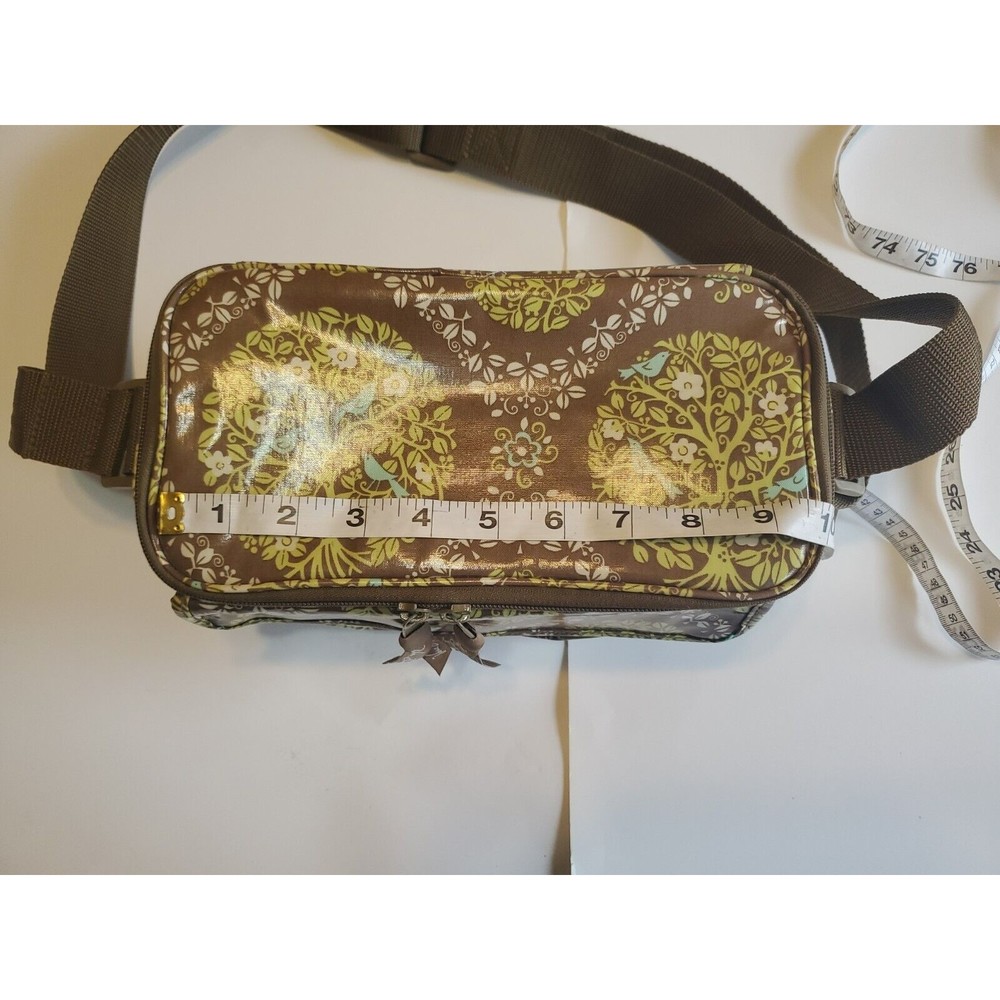 Brown and Green Patterned Crossbody Bag - Unbranded - Picture 11 of 12